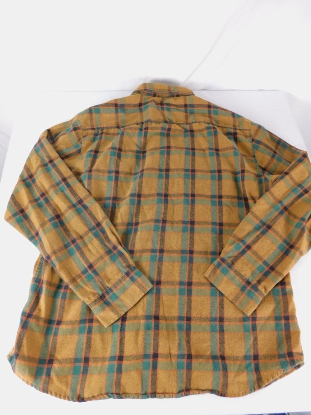Molokai Surf Co Shirt Mens 2XL Brown Plaid Flannel Button-Up Long Sleeve Pockets - Picture 6 of 11